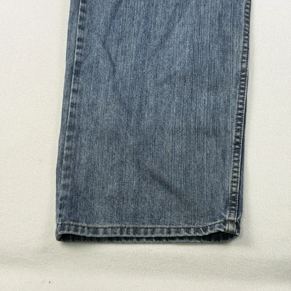 Levi's 569 Jeans Mens‎ Loose Fit Straight Leg Relaxed Size 44x32 Light Wash